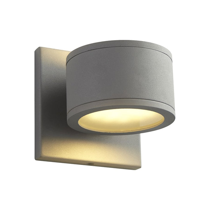 Oxygen Lighting Ceres 3500K 2Lt 120V Dim Outdoor Sconce, Grey
