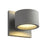 Oxygen Lighting Ceres 4000K 2Lt 120V Dim Outdoor Sconce, Grey