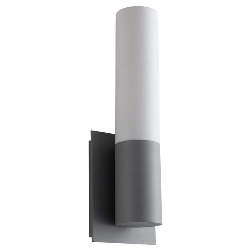Oxygen Lighting Magneta 2700K Wet 120V Outdoor Sconce, Grey - 3-728-2716