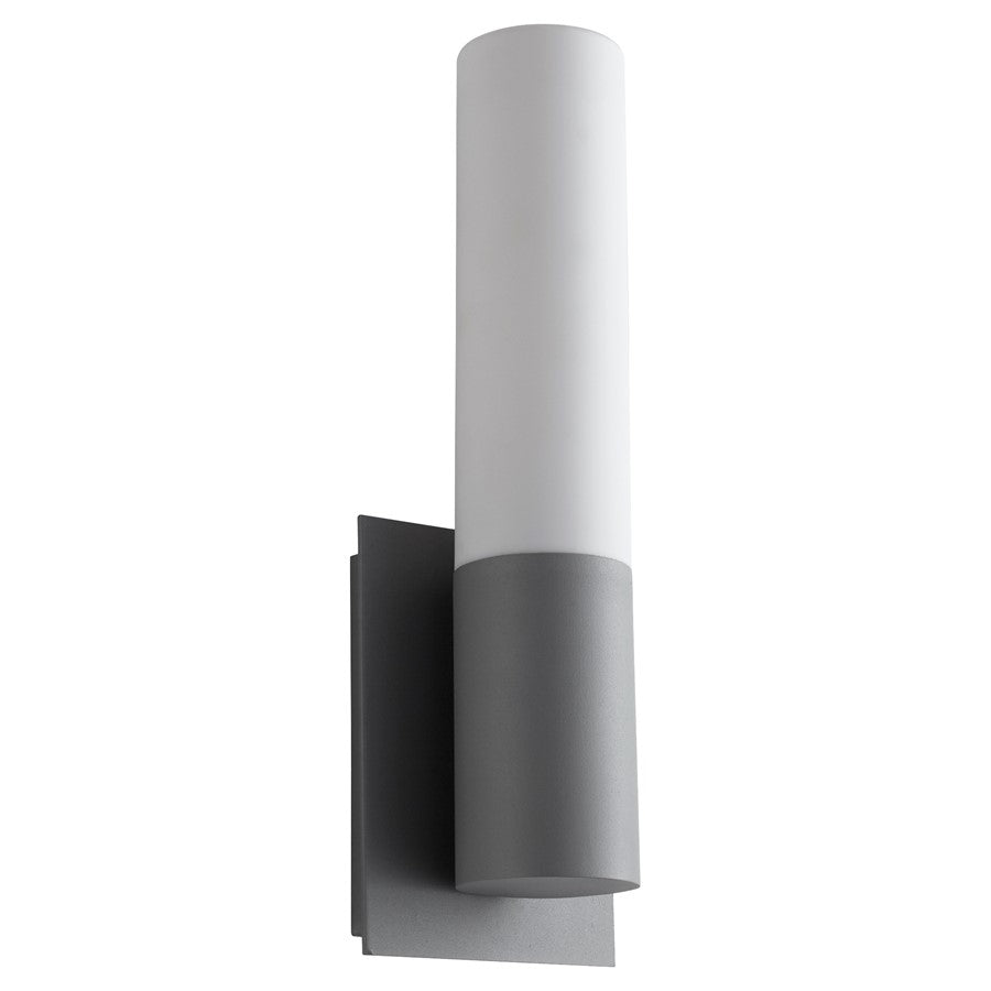 Oxygen Lighting Magneta 2700K Wet 120V Outdoor Sconce, Grey - 3-728-2716