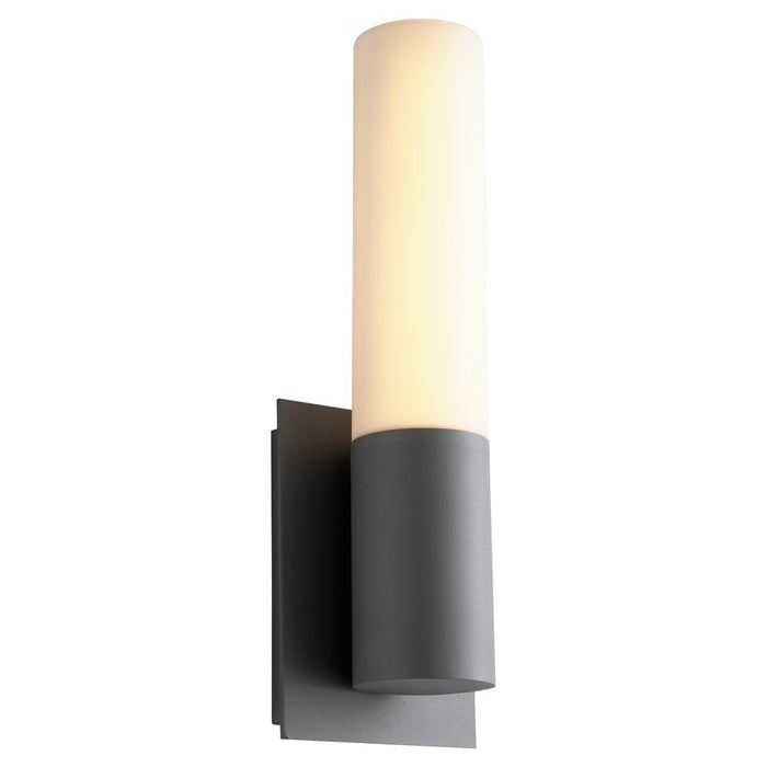 Oxygen Lighting Magneta 3500K Wet 120V Outdoor Sconce, Grey