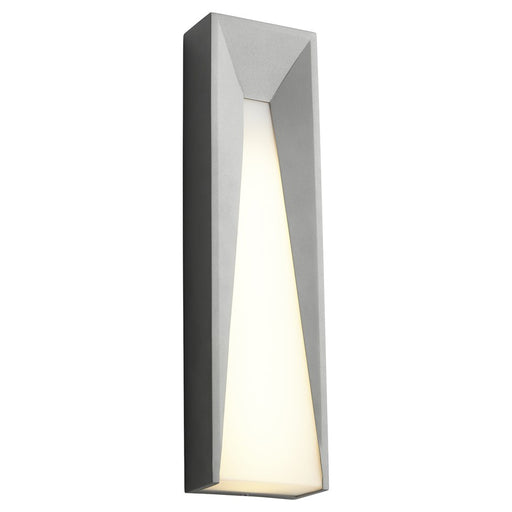 Oxygen Lighting Calypso 730 2700K 120V Dim Outdoor Sconce, Grey