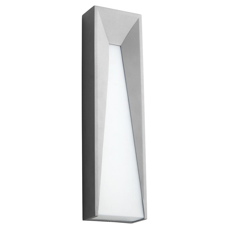Oxygen Lighting Calypso 730 3500K 120V Dim Outdoor Sconce, Grey - 3-730-3516
