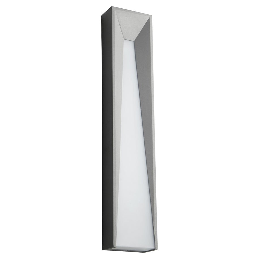 Oxygen Lighting Calypso 2700K 120V Dim Outdoor Sconce, Grey - 3-731-2716