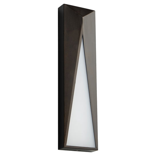 Oxygen Lighting Elif 4000K 120V Dim Outdoor Sconce, Oiled Bronze - 3-736-4022