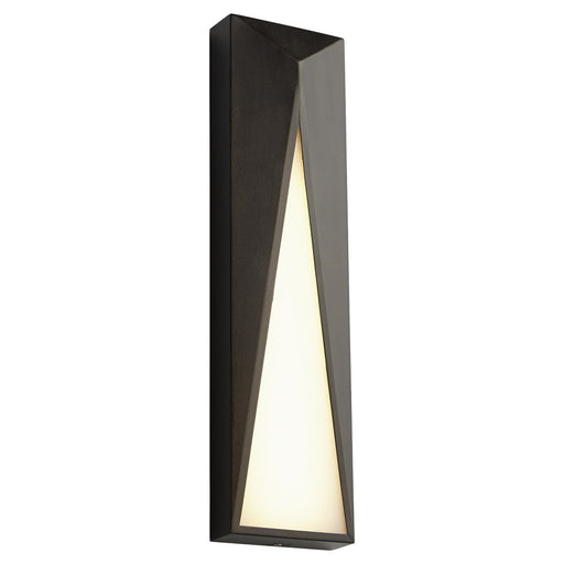 Oxygen Lighting Elif 4000K 120V Dim Outdoor Sconce, Oiled Bronze