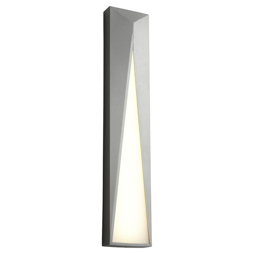 Oxygen Lighting Elif 2700K 120V Dim Outdoor Sconce, Grey