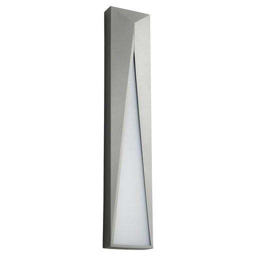 Oxygen Lighting Elif 4000K 120V Dim Outdoor Sconce, Grey - 3-737-4016