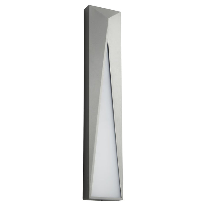 Oxygen Lighting Elif 4000K 120V Dim Outdoor Sconce, Grey - 3-737-4016