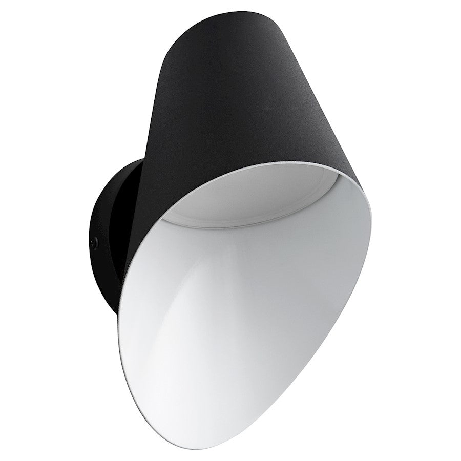 Oxygen Lighting Lottie 1 Light LED Outdoor Sconce, Black - 3-738-15