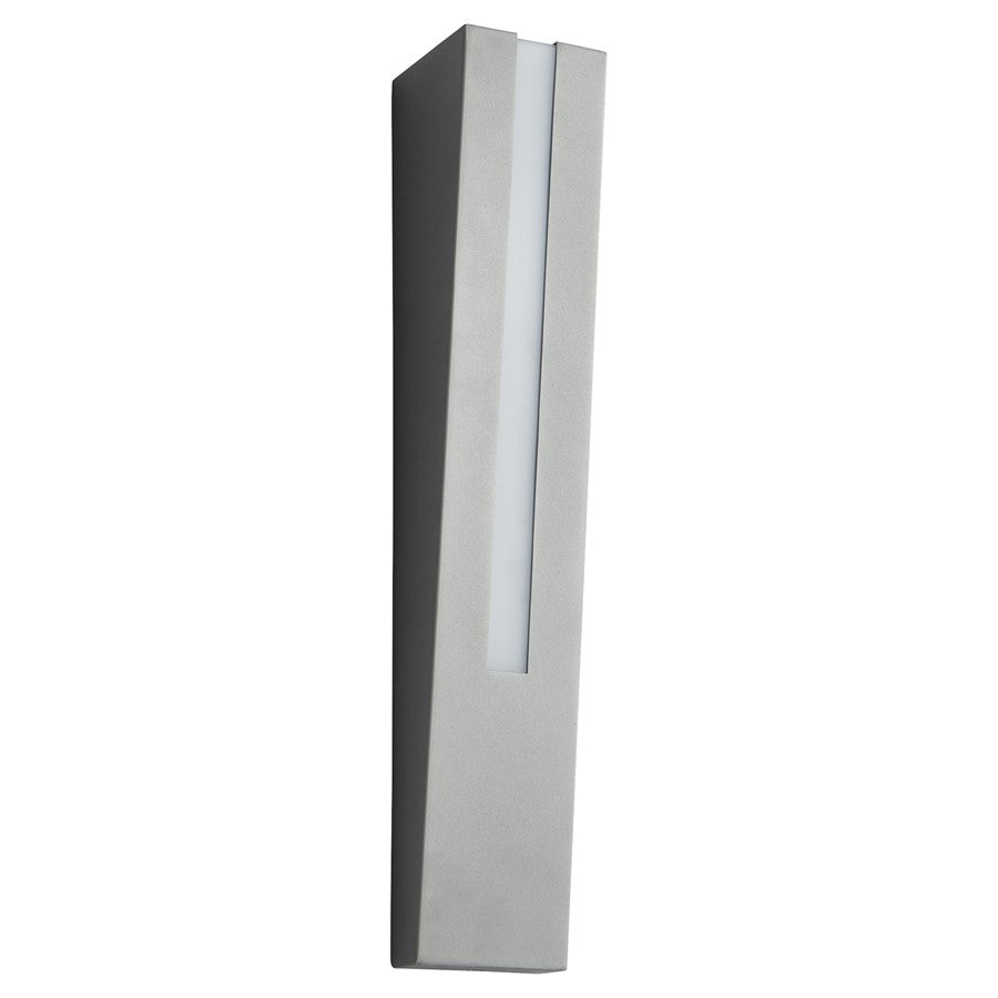 Oxygen Lighting Karme 2700K 120V Dim Outdoor Sconce, Grey - 3-739-2716