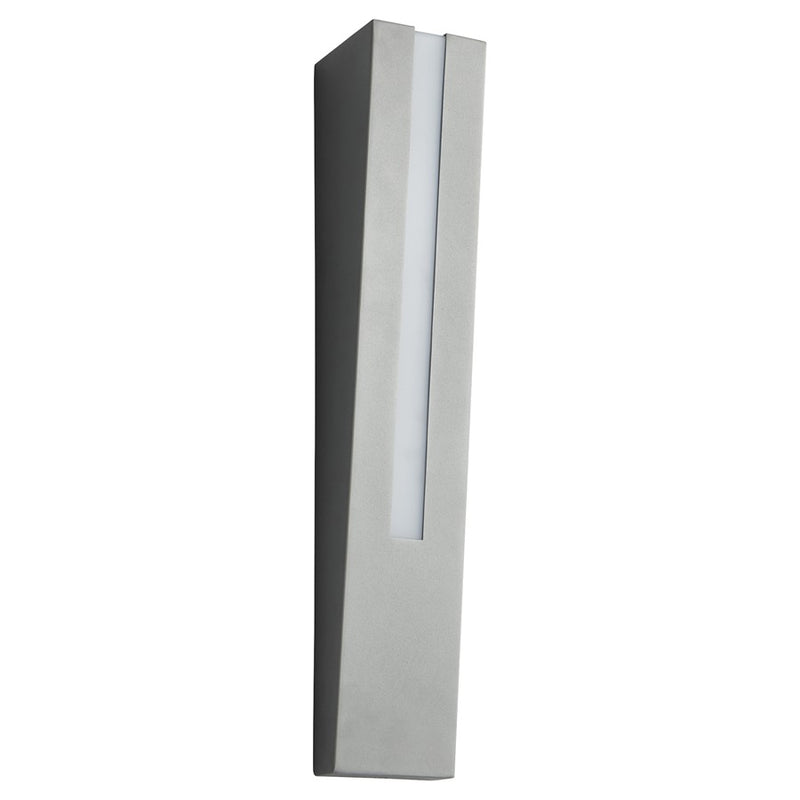 Oxygen Lighting Karme 3500K 120V Dim Outdoor Sconce, Grey - 3-739-3516
