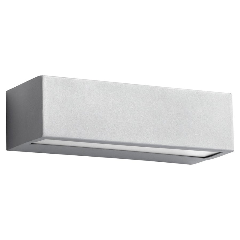 Oxygen Lighting Maia 3500K 120V Dim Outdoor Sconce, Grey - 3-740-3516