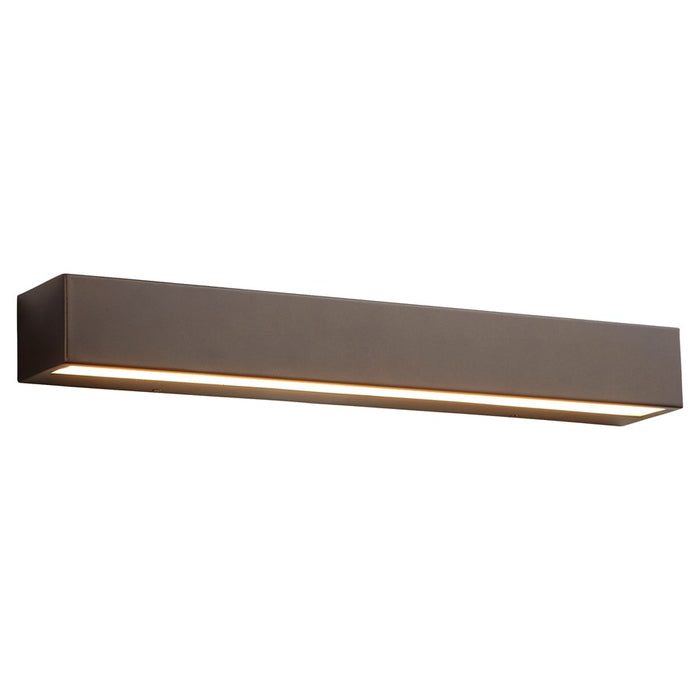 Oxygen Lighting Maia 2700K 23" 120V Dim Outdoor Sconce, Oil Bronze