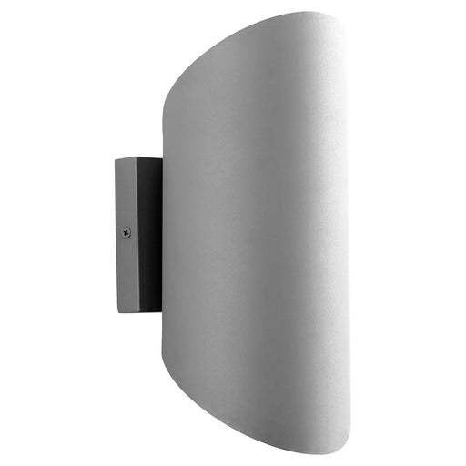 Oxygen Lighting Scope 120V 4000K Outdoor Sconce, Grey - 3-752-4016