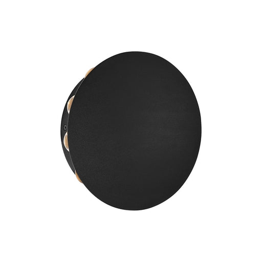 Oxygen Lighting Rickie 8" LED Outdoor Sconce, Black