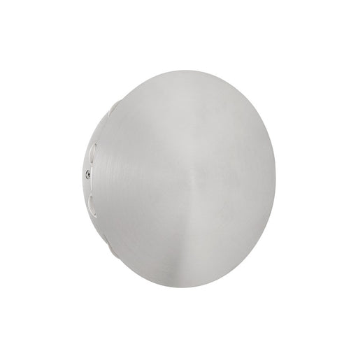 Oxygen Lighting Rickie 8" LED Outdoor Sconce, Brushed Aluminum - 3-765-16