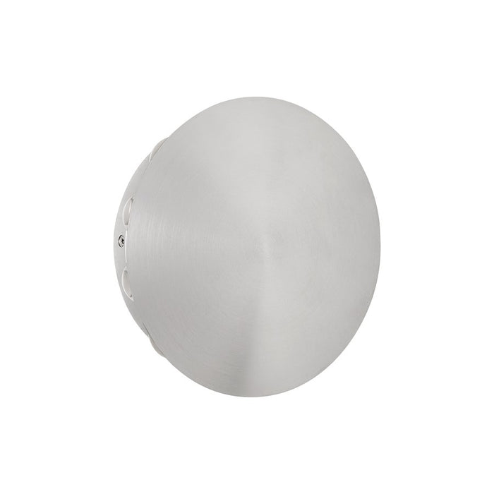 Oxygen Lighting Rickie 8" LED Outdoor Sconce, Brushed Aluminum - 3-765-16
