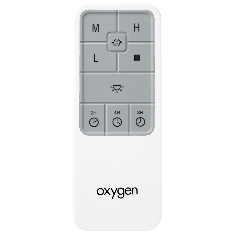 Oxygen Lighting Oslo Remote Light Indoor Fan Accessory, White