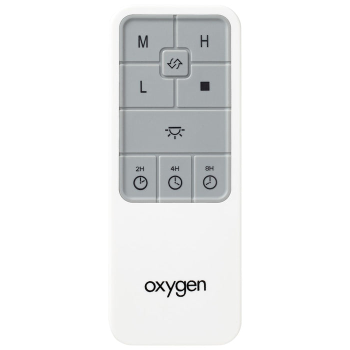 Oxygen Lighting Oslo Remote Light Indoor Fan Accessory, White