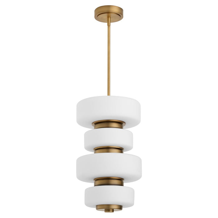 Oxygen Lighting Favo 24" 5Cct Pendant, Brushed Brass - 3-81-56