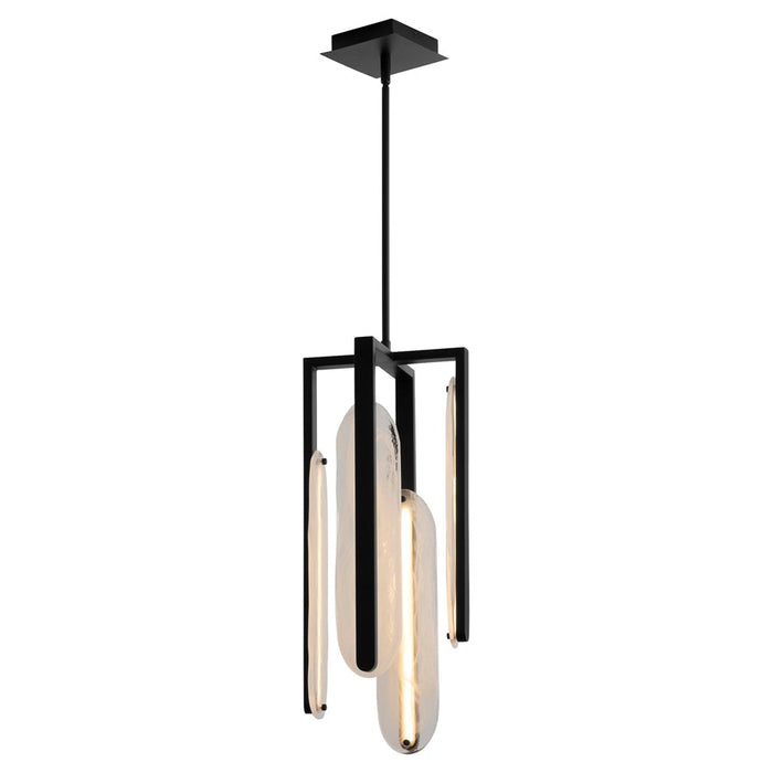Oxygen Lighting Avian 4Lt 5Cct Pendant, Black