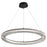 Oxygen Lighting Elan 1 Light 32" Pendant, Black