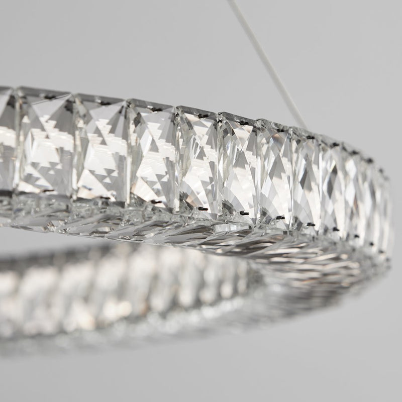 Oxygen Lighting Elan 1 Light 32" Pendant, Black