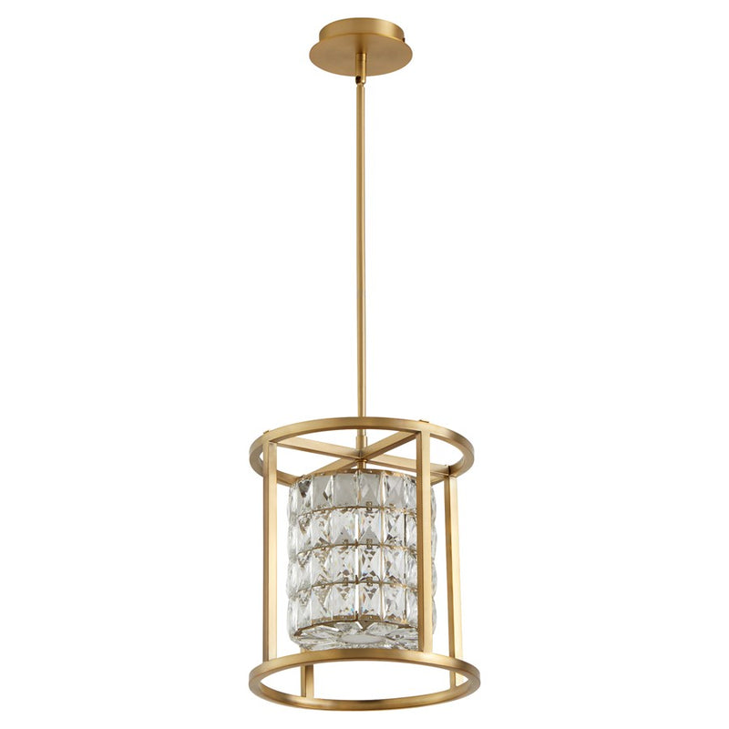 Oxygen Lighting Élan 12" Cct Pendant, Aged Brass - 3-877-40