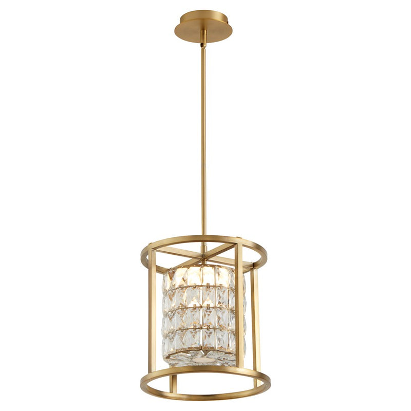 Oxygen Lighting Élan 12" Cct Pendant, Aged Brass