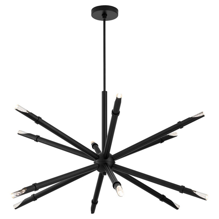 Oxygen Lighting Ionis 42" 3Cct Pendant, Black