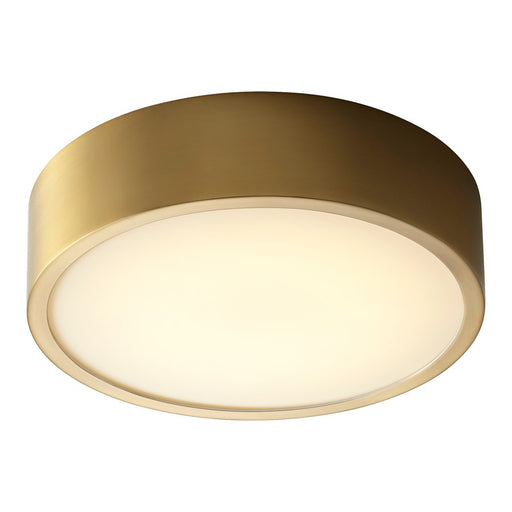Oxygen Lighting Peepers 3500K 10" Dim UV Ceiling Mount, Aged Brass