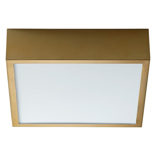 Oxygen Lighting Pyxis 10" 3500K Ceiling Mount, Aged Brass - 32-612-3540