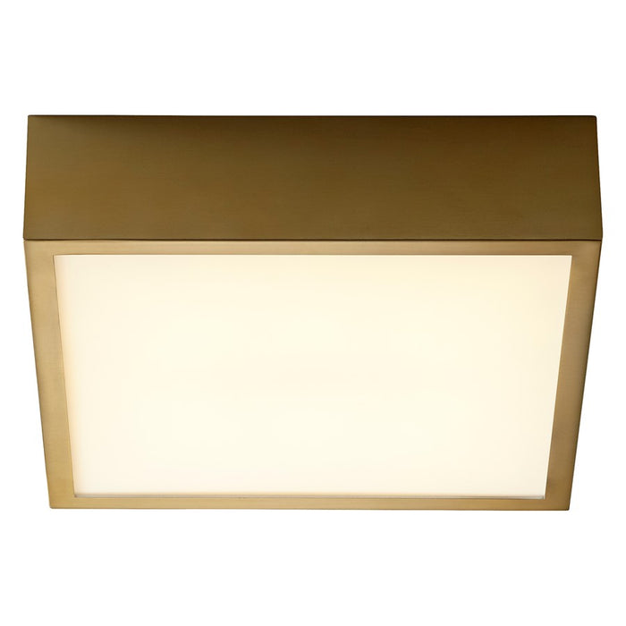 Oxygen Lighting Pyxis 10" 4000K Ceiling Mount, Aged Brass