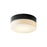 Oxygen Lighting Zuri 7" Ceiling Mount 120/277V, Black