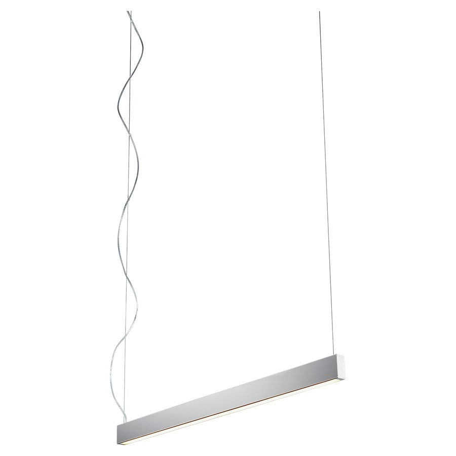 Oxygen Lighting Zepp 38" 2700K Pendant, Polished Nickel - 32-632-2720