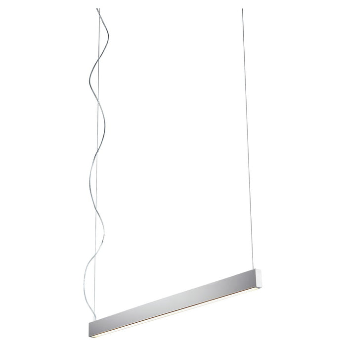 Oxygen Lighting Zepp 38" 3500K Pendant, Polished Nickel - 32-632-3520