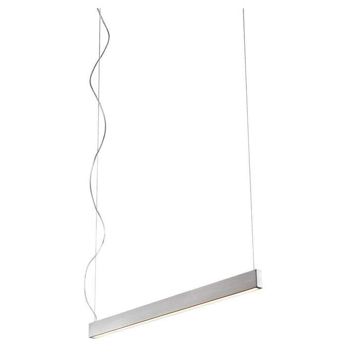 Oxygen Lighting Zepp 38" 3500K Pendant, Satin Nickel