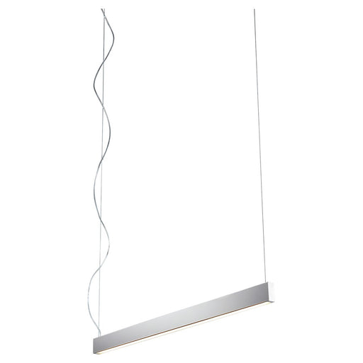 Oxygen Lighting Zepp 38" 4000K Pendant, Polished Nickel