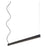 Oxygen Lighting Zepp 50" 2700K Pendant, Black - 32-633-2715