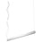 Oxygen Lighting Zepp 50" 3500K Pendant, Polished Nickel - 32-633-3520