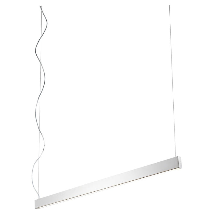 Oxygen Lighting Zepp 50" 3500K Pendant, Polished Nickel