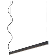 Oxygen Lighting Zepp 50" 4000K Pendant, Black - 32-633-4015