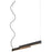 Oxygen Lighting Klone 2 Light Pendant, Black/White