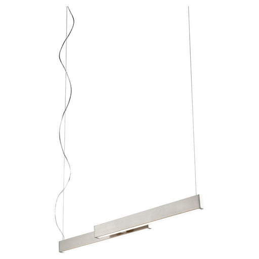 Oxygen Lighting Klone 40" 2700K Pendant, Satin Nickel