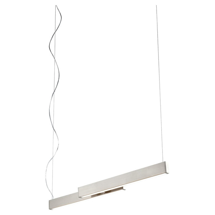 Oxygen Lighting Klone 40" 2700K Pendant, Satin Nickel