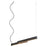 Oxygen Lighting Klone 40" 3500K Pendant, Black