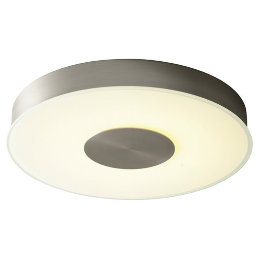 Oxygen Lighting Dione 2700K 15" UV Dim Ceiling Mount, Satin Nickel