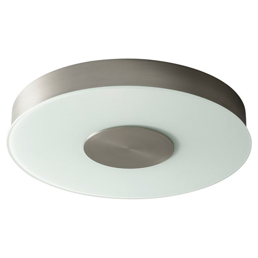 Oxygen Lighting Dione 3500K 15" UV Dim Ceiling Mount, Satin Nickel - 32-664-3524