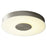 Oxygen Lighting Dione 3500K 15" UV Dim Ceiling Mount, Satin Nickel